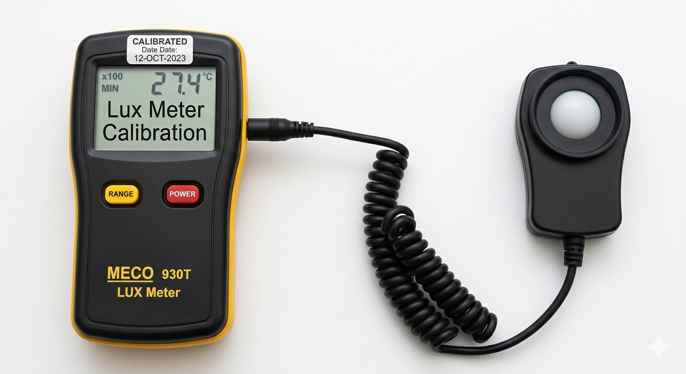 lux meter calibration