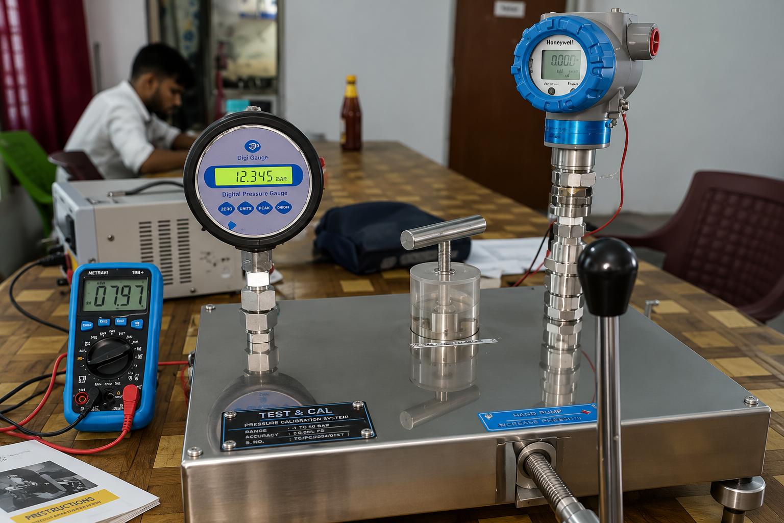 pressure transmitter calibration services
